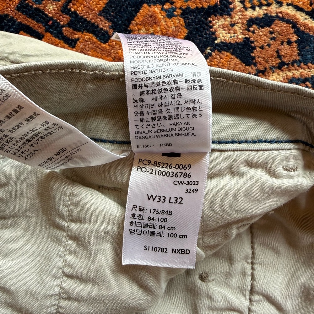 Levi's XX Stretch Chinos